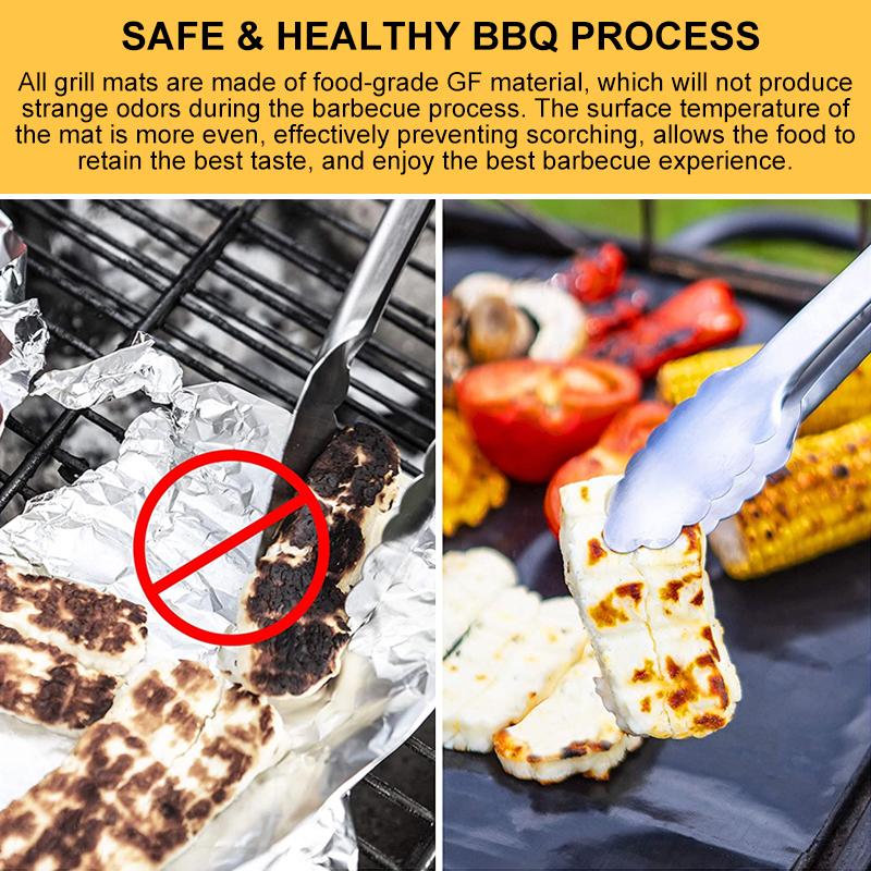 Norvo | Non-stick BBQ grillmatte med skjæringsboks