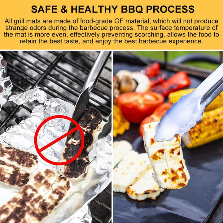 Norvo | Non-stick BBQ grillmatte med skjæringsboks