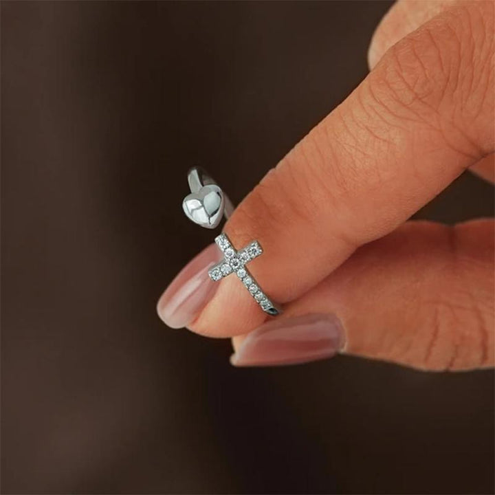 Norvo | Love S925 sterling sølv korsring