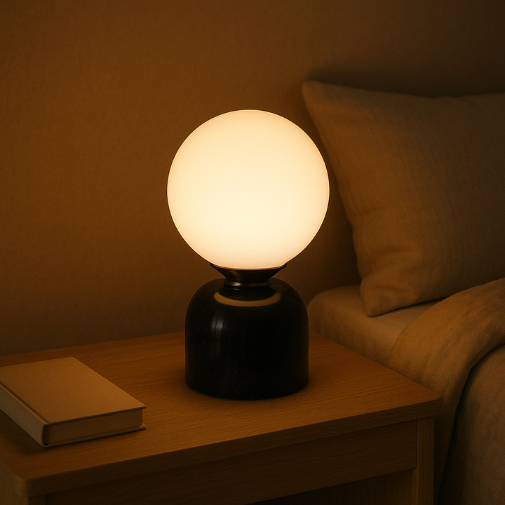 Norvo | Bordlampe i moderne design for stue eller soverom
