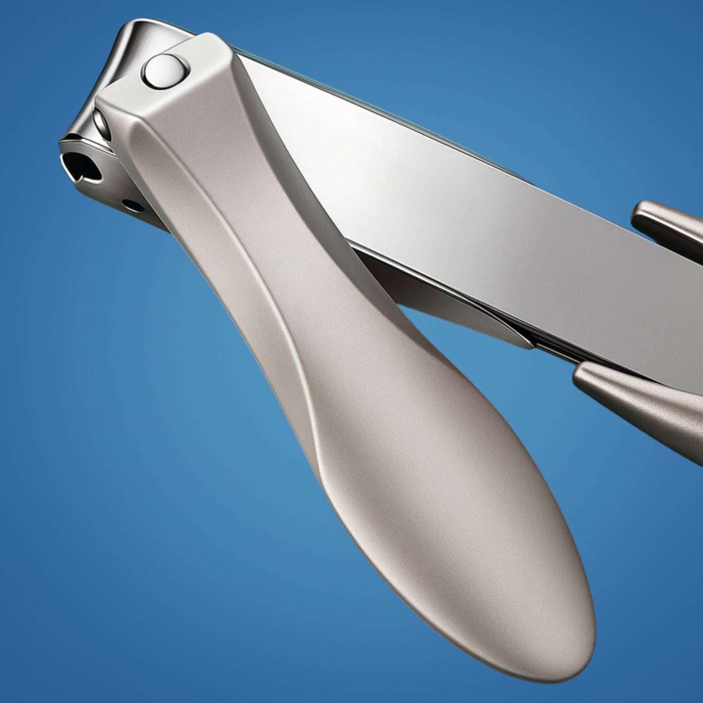 Anti-Splash Catcher – Skarp Rustfritt Stål – Enkel Grip for Ren Grooming Skål