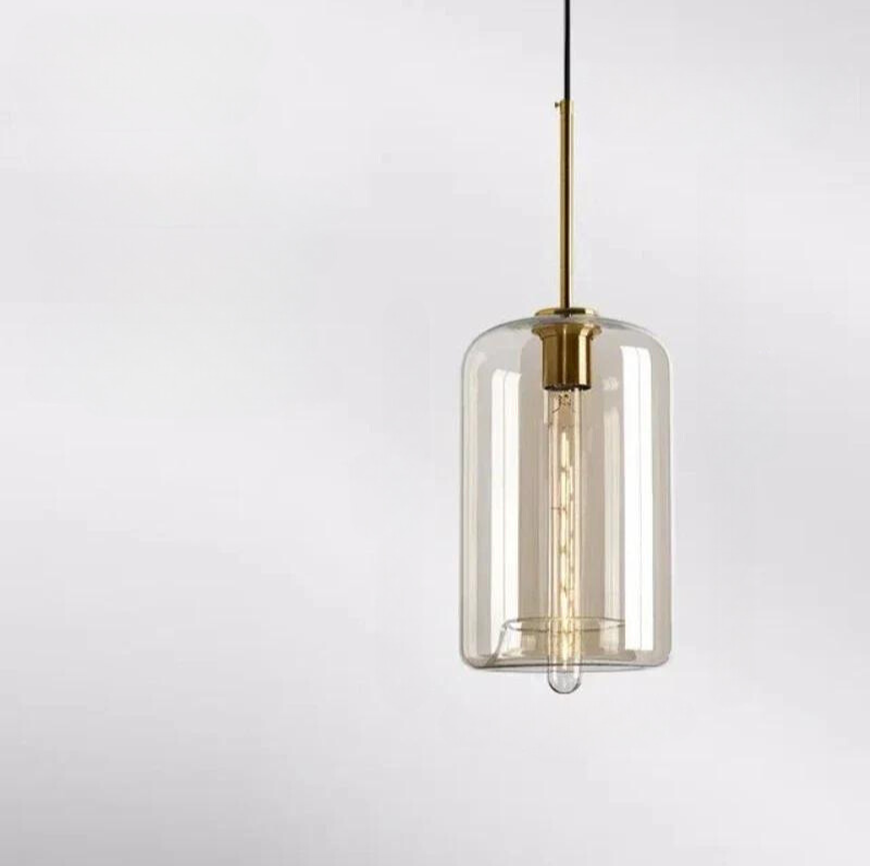 Norvo | NordicGlas - Moderne skandinavisk glasspendellampe for spisestue og stue