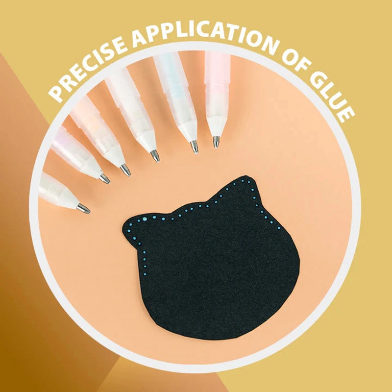 Norvo | Hurtigtørkende Fargeprikk Limstift