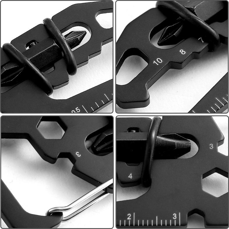 Norvo | Bærbar multifunksjonell EDC nøkkelring