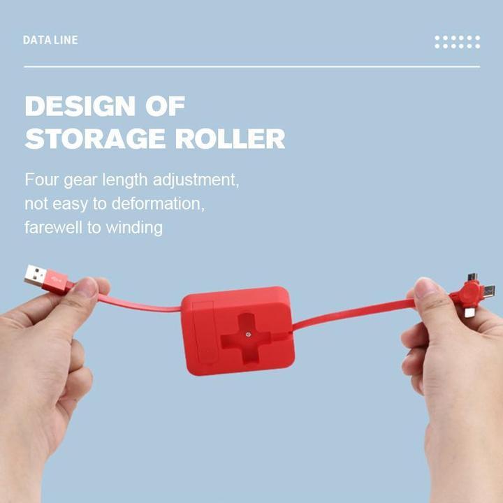 Norvo | 4-i-1 Data Kabel Telefon Stativ
