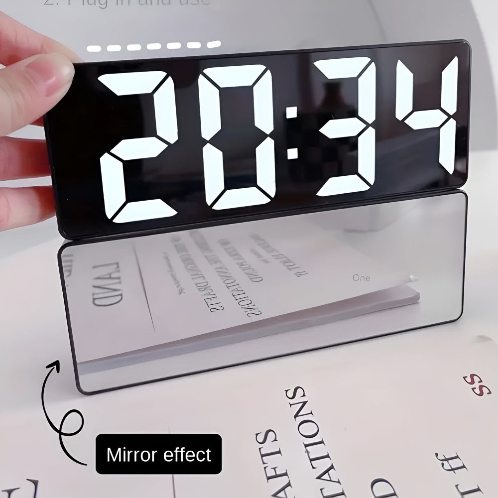 Norvo | Digital LED Spejl Væk clock