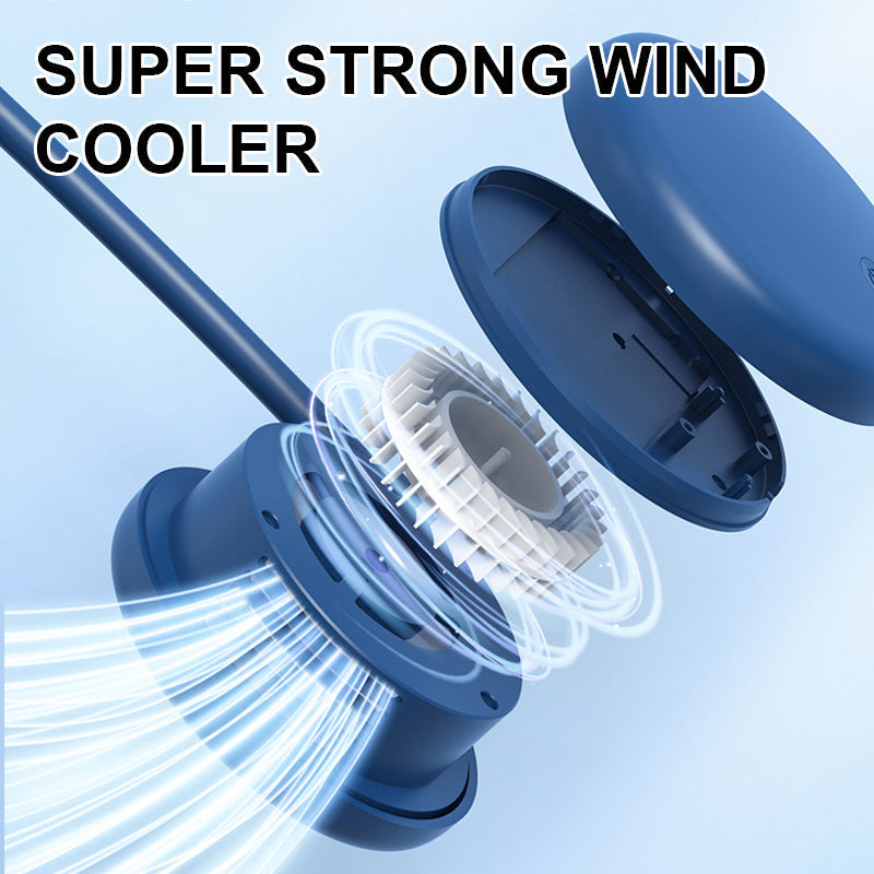 Norvo | Sammenleggbar USB Mini Bærbar Nakkevifte