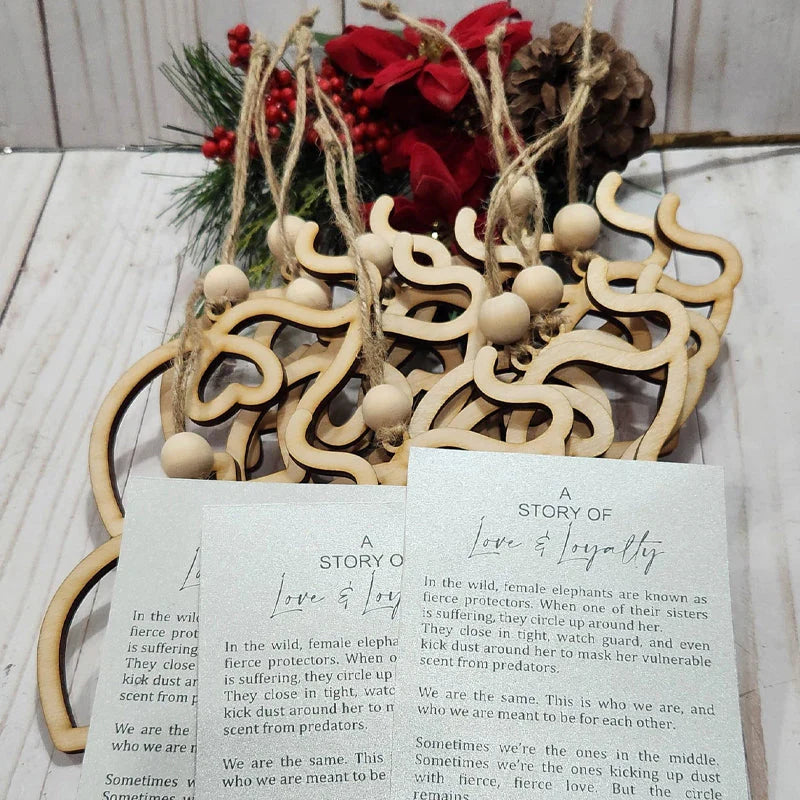 Norvo | Vennskaps Elefant Ornament