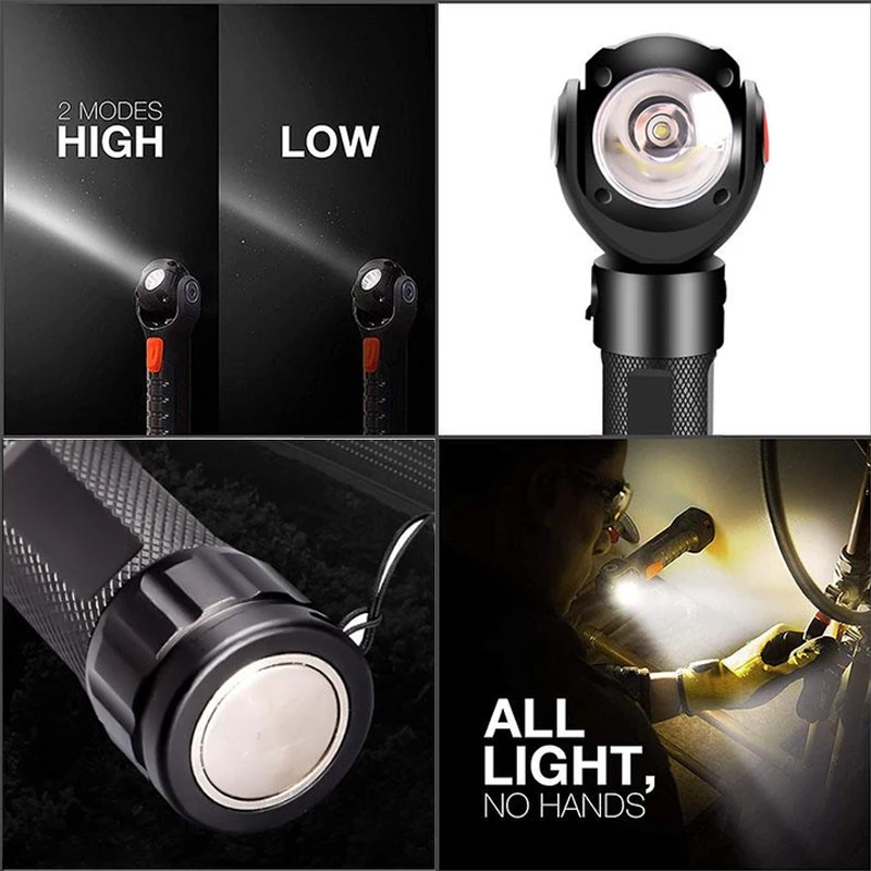 Norvo | USB Roterende LED Arbeidslys