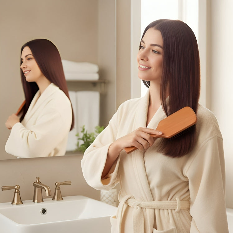 Static Detangling Brush – Frizz Control – Air Cushion Pad – Reduces Breakage – Adds Smooth, Shiny & Healthy-Looking Hair Norvo