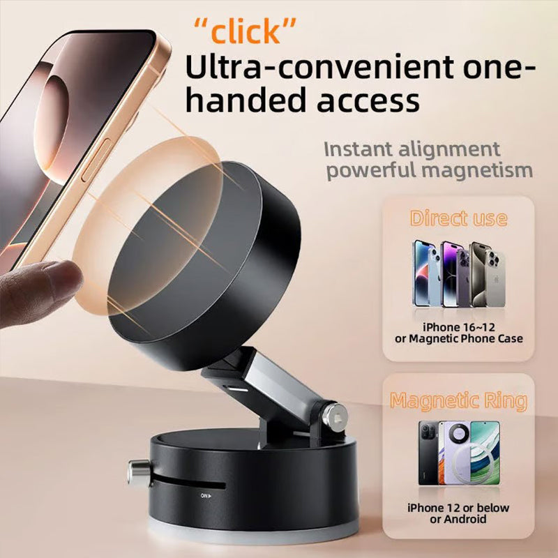 Norvo | Magnetisk telefonholder med sugekop