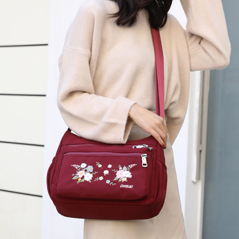 Norvo | Brodert Blomstermappe