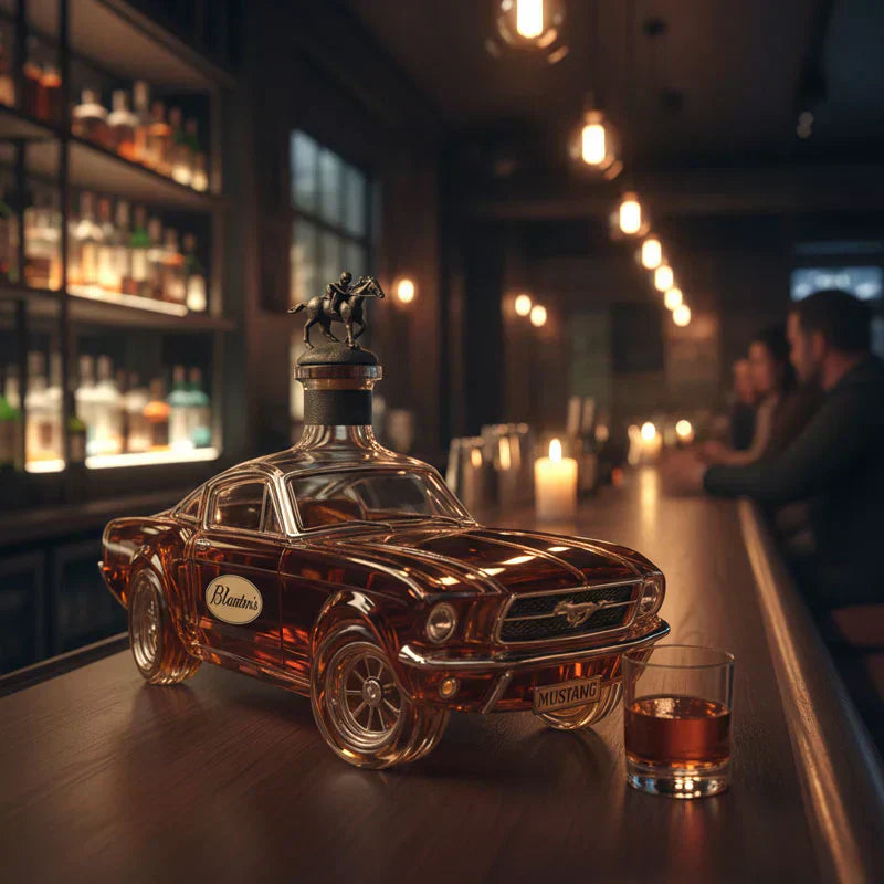 Norvo | OutlawFlask | Limited Edition Bronco Whiskey Bottle