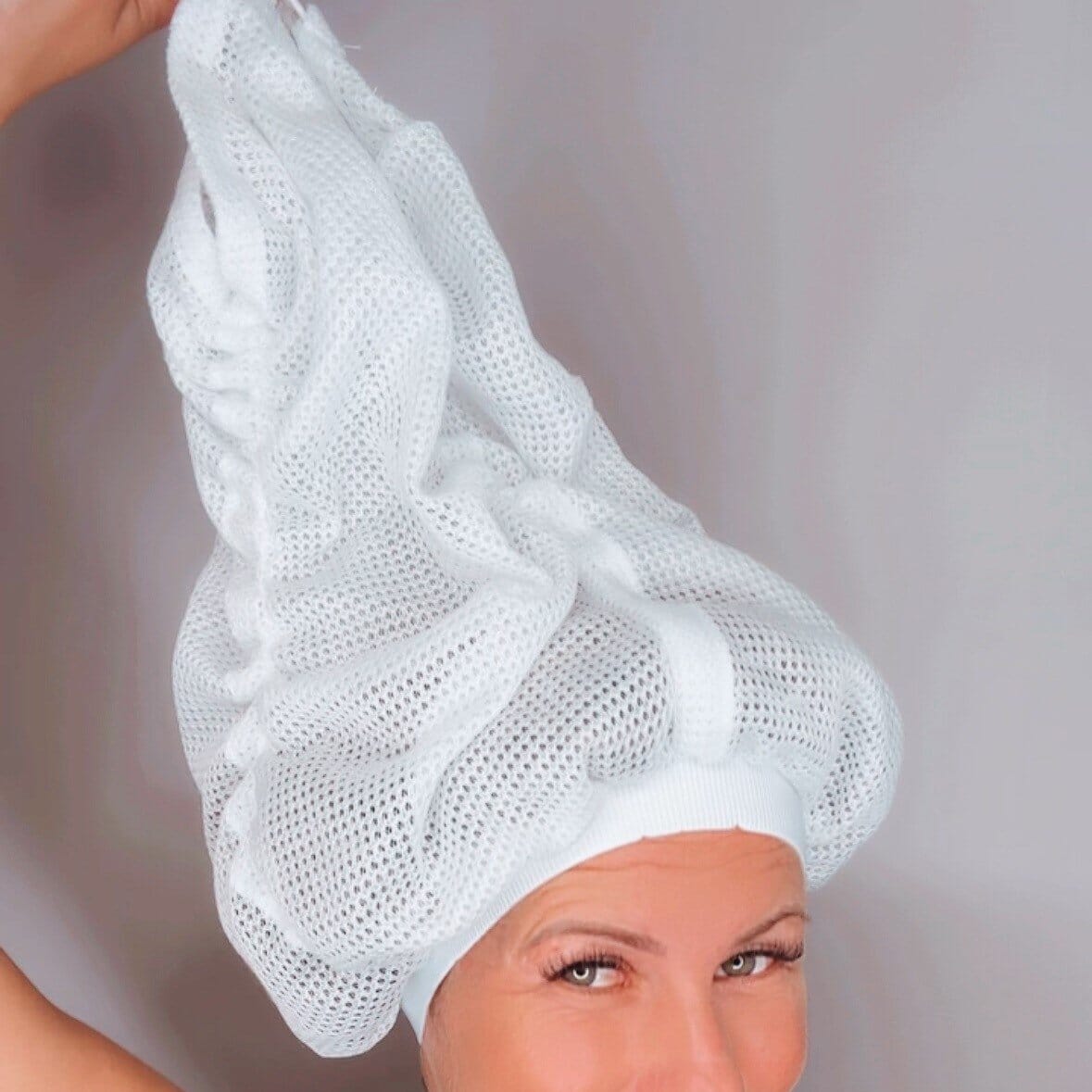 Norvo | Net Plopping Cap for Drying Curly Hair