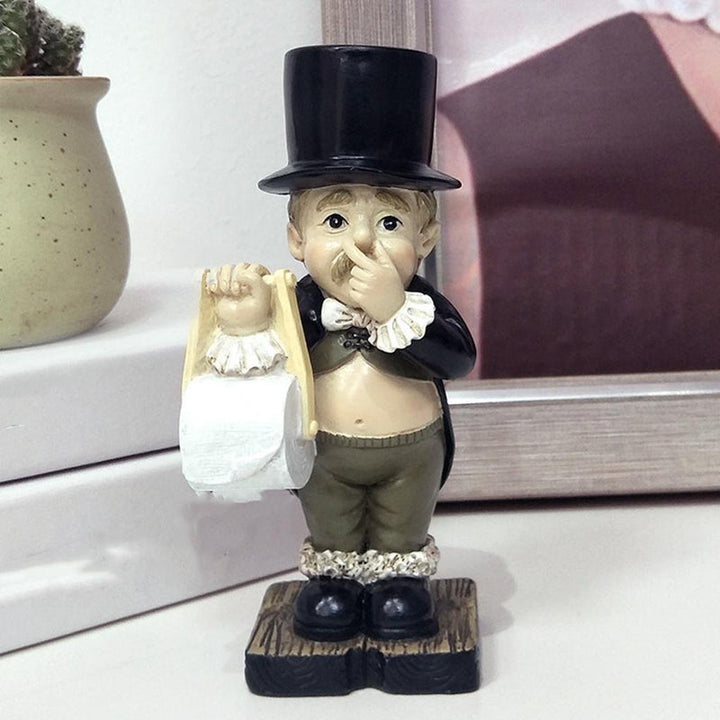 Gentleman papirhåndkleholder dekorasjon | Norvo