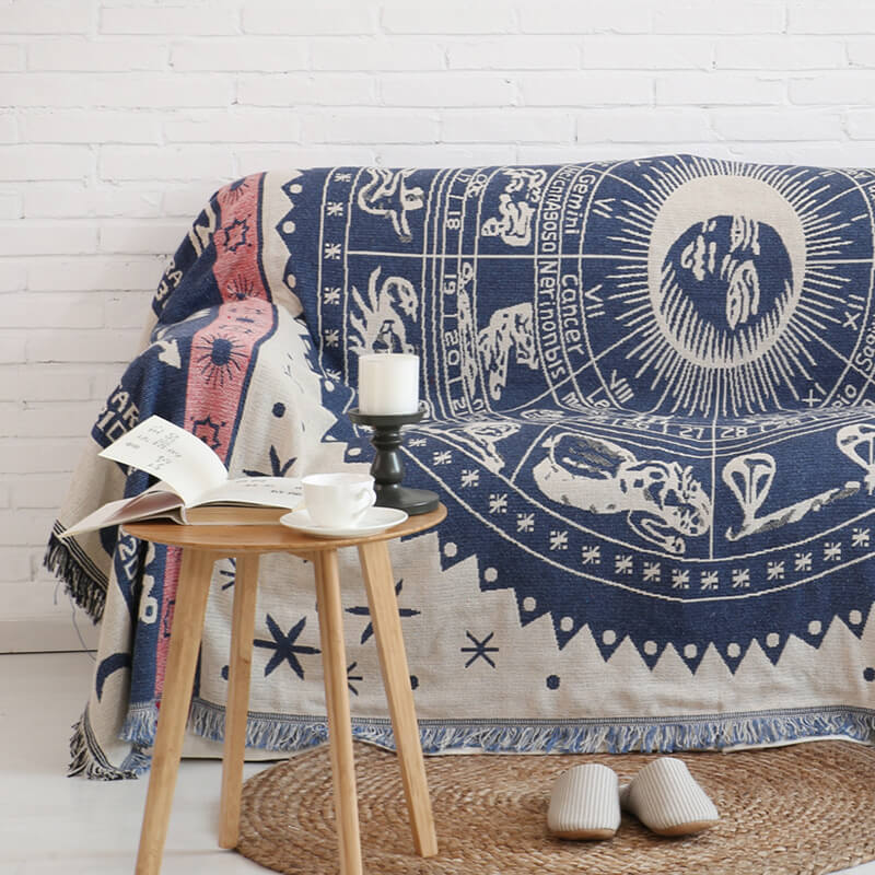 Bohemske strikkede kaster for sofasmykke | Norvo