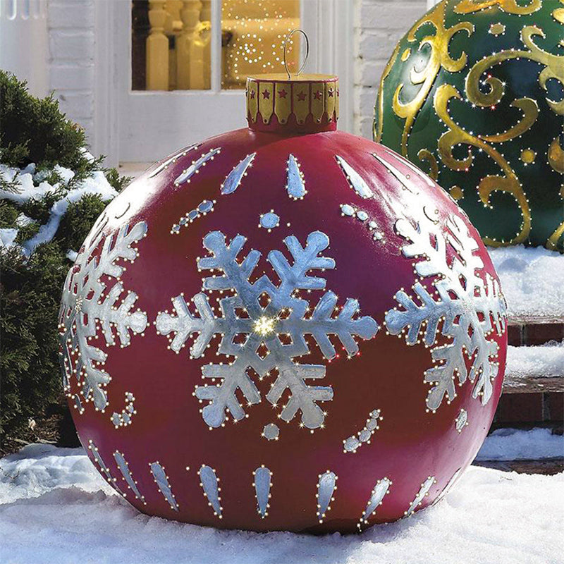 Norvo | Utendørs juleballong dekorert ball