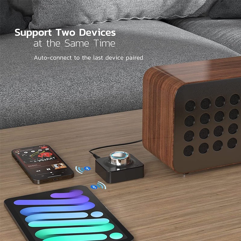 Norvo | Bluetooth 5.0 Audio RCA-mottaker