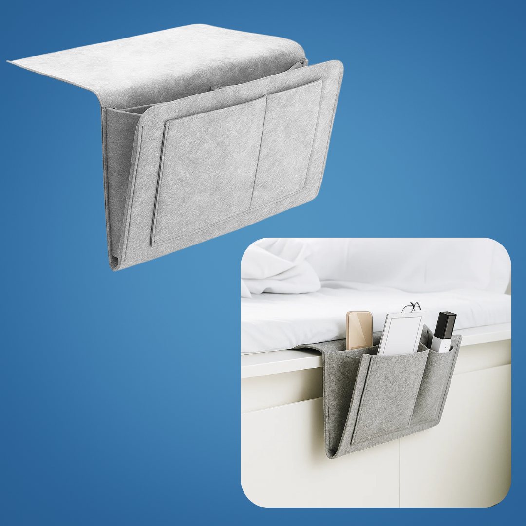 Essentials Within Reach – Tykk Filtdurabelt Materiale – Spar Plass Hold Orden & Nyt Nattkomfort Norvo