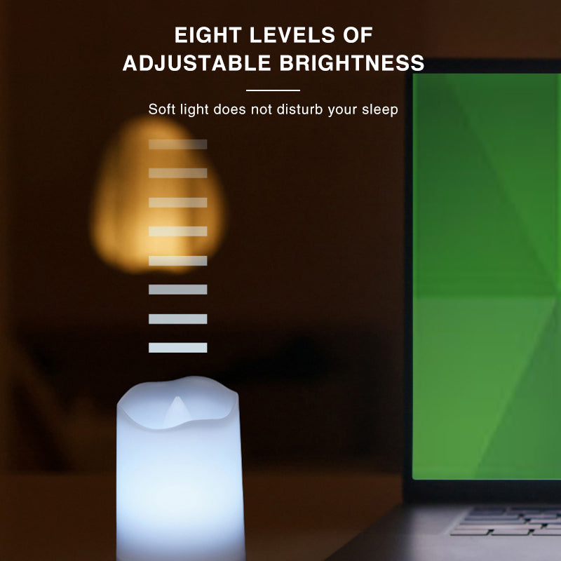 Norvo | Fjernkontroll Fargerik Elektronisk Stearinlys