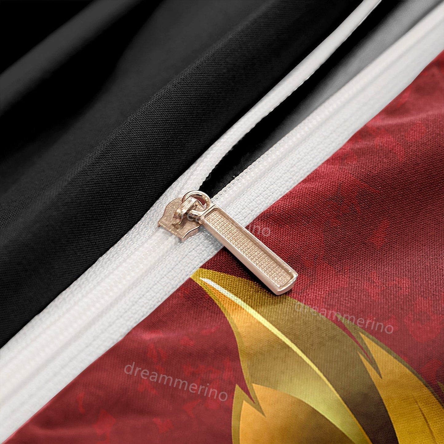 Norvo | RoseAllure - Romantisk Skarlagenrød Dyne Sett