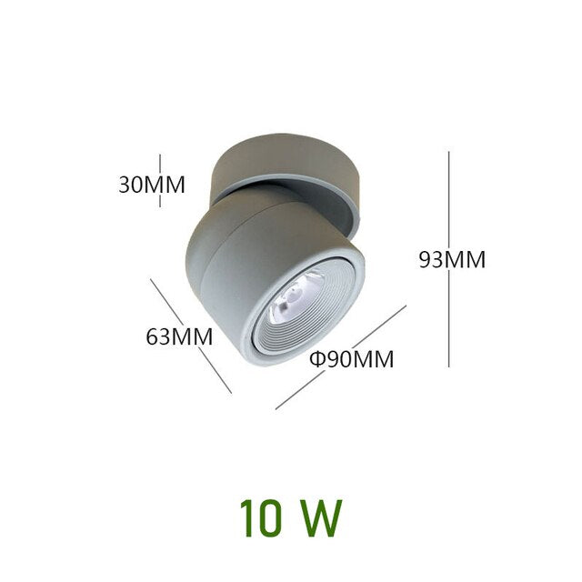 Norvo | NordicLuxe – Minimalist LED spotlight med Fint Design