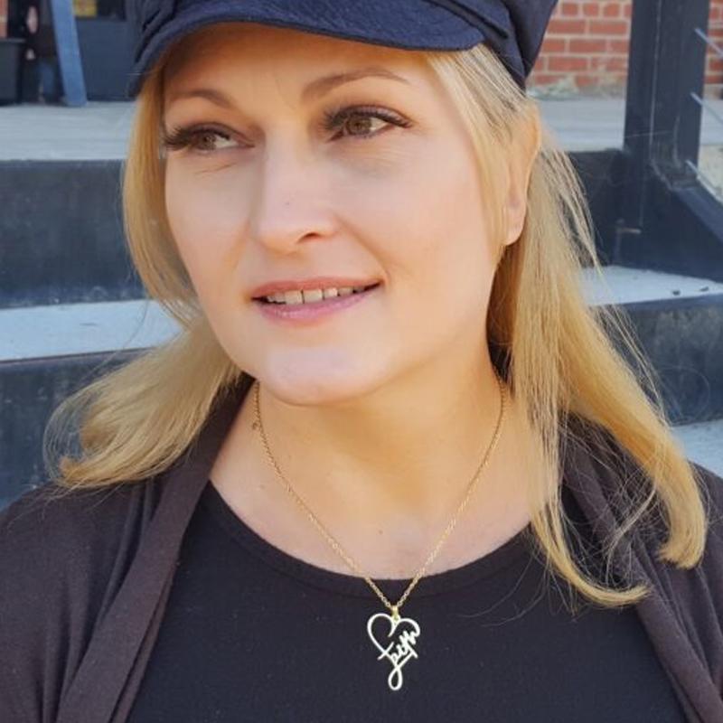 Norvo | Faith Hjerte Halskjede