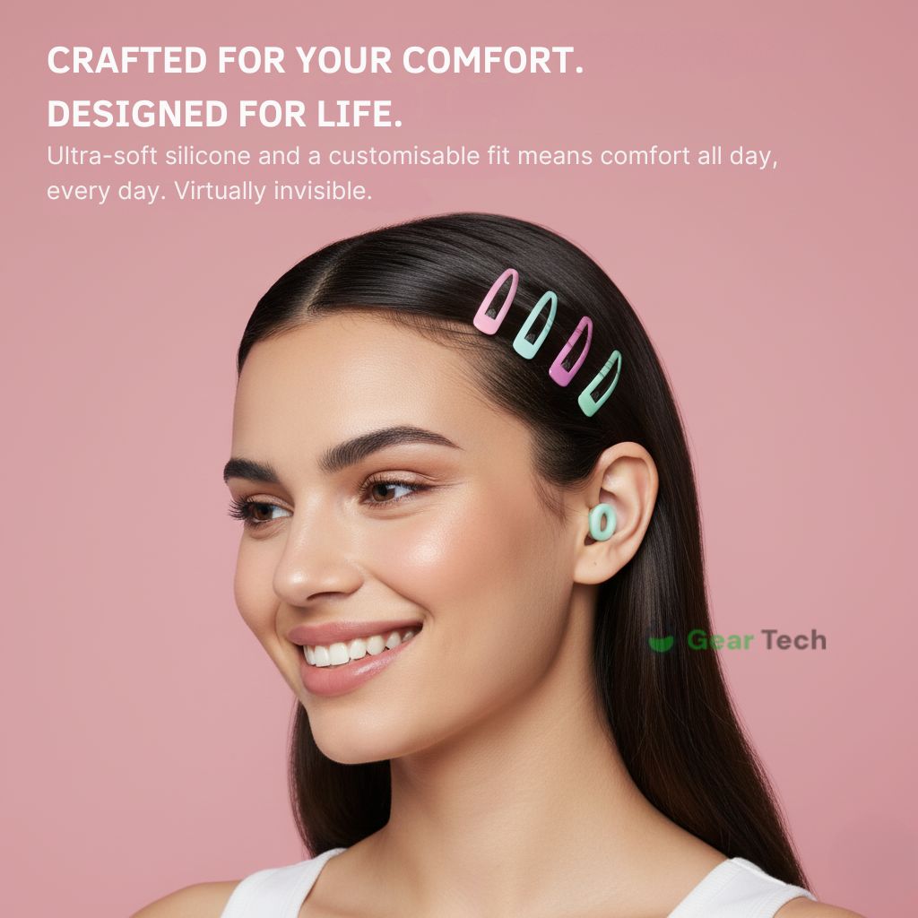 Norvo | AuraCalm™ Harmony | Gjenbrukbare støyreduserende ørepropper for søvn, fokus og støyfølsomhet