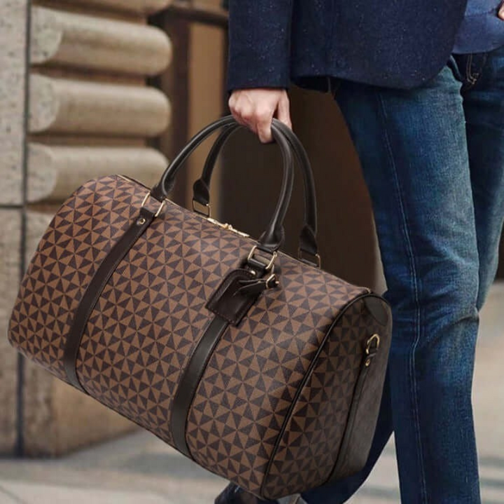 Norvo | Westman – Premium lær unisex reisebag Stilig duffelbag