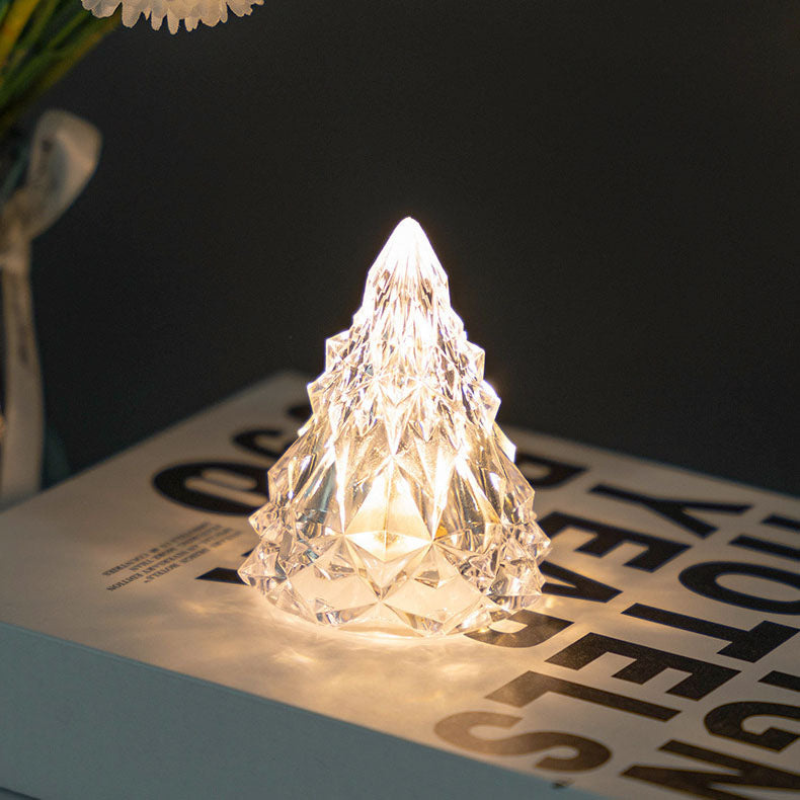 Norvo | FestiveLite – Juletre-ABS LED-nattbordlampe