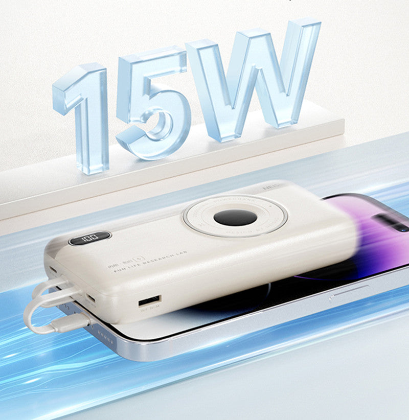 Norvo | 20000mAh Innebygd Kabel Hurtiglading Power Bank