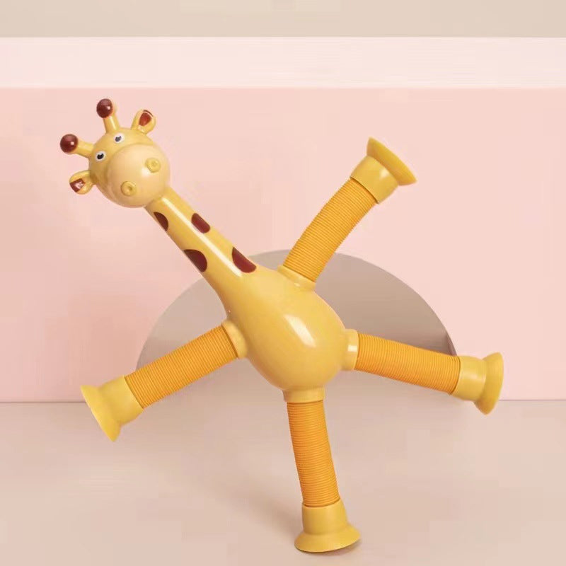 Norvo | Teleskopisk Sugekop Giraff Leketøy