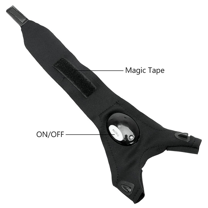 Norvo | LED-hansker med vanntette lys