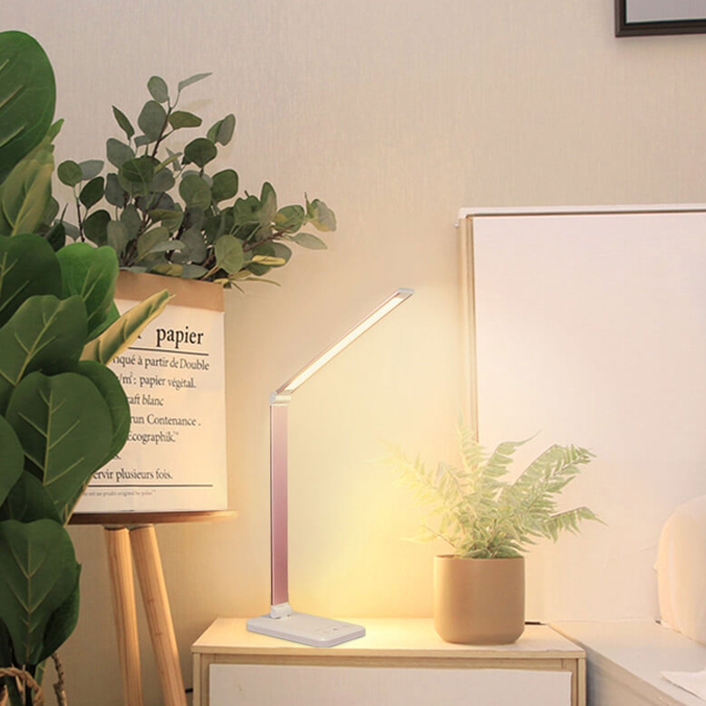Norvo | Nordisk Kreativ Foldbar Berøringsdimbar LED Skrivebordslampe