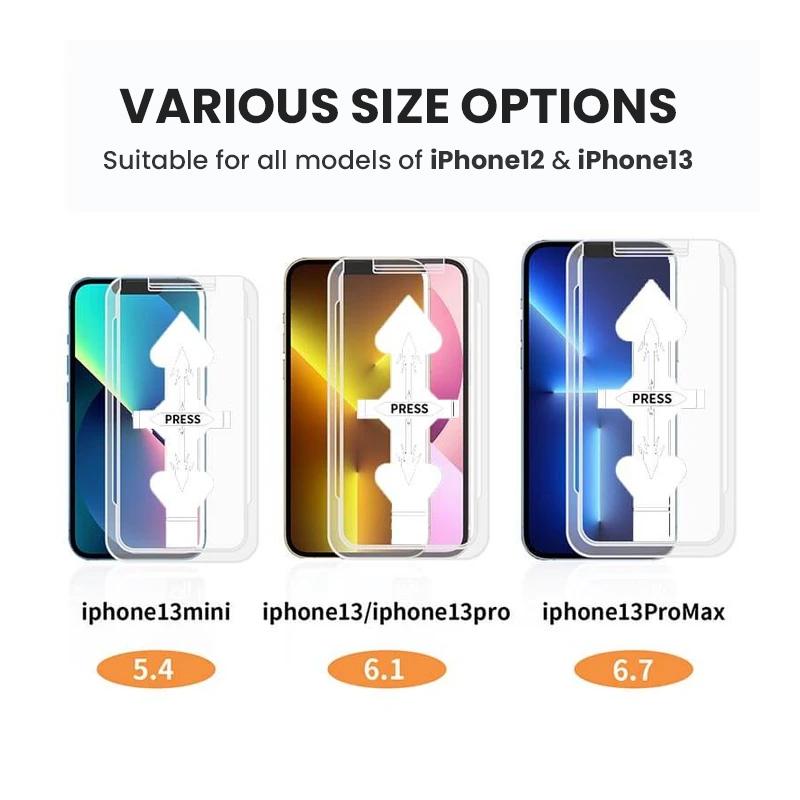 Norvo | Anti-Spy Skjermbeskytter Med Auto Justeringssett For iPhone