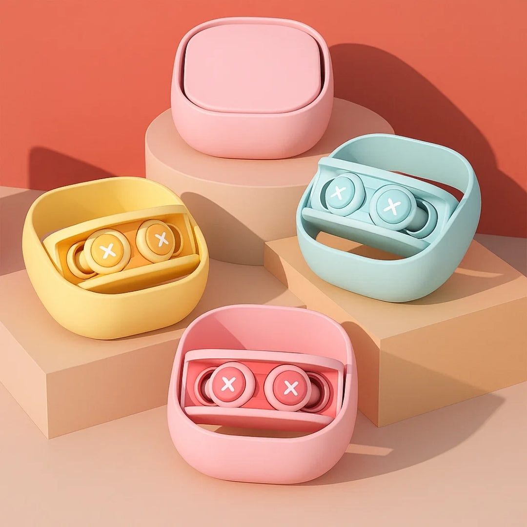 Blokker snorking og bystøy – Myk silikonpassform – Gjenbrukbar og hygienisk – Ideell for side-sovende og reise Norvo