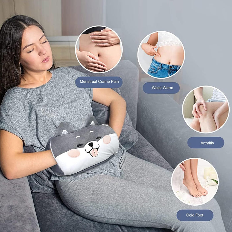 Norvo | Plysj påfyllbar varmtvannflaske belte