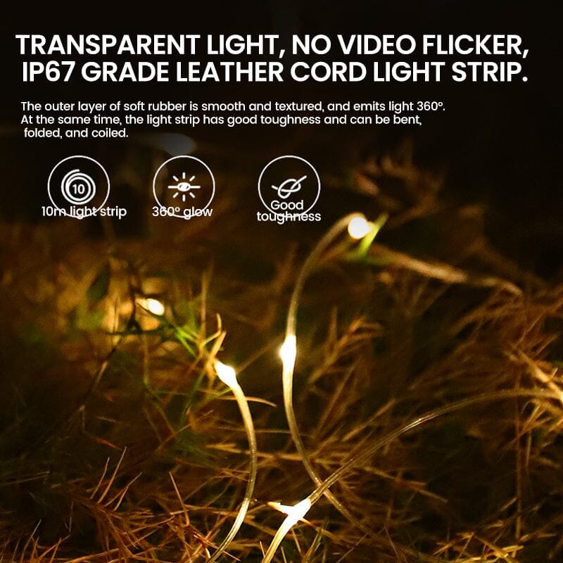 Norvo | Utendørs vanntette bærbare lagrings fairy lights