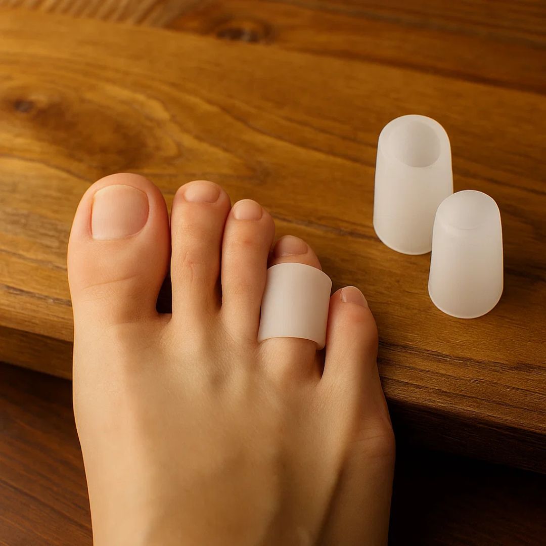 Anti-friksjonslindring – Fleksibel klar silikon – Usynlig daglig komfort for beskyttelse mot liktorn og blemmer Norvo