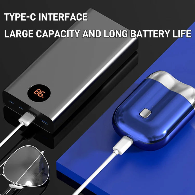 Norvo | Mini Dobbel Hode Elektrisk Barbermaskin