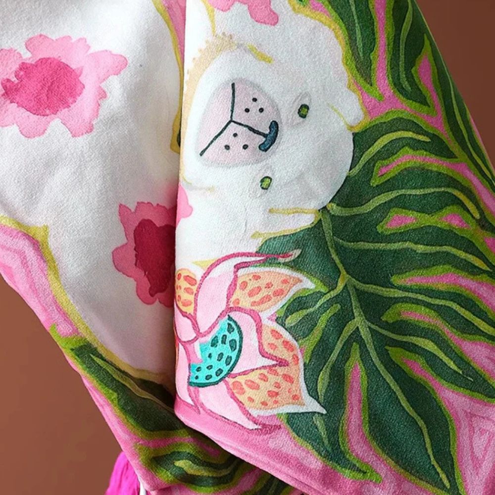 Norvo | Blush Pink Hund Quaste Pute Trekk