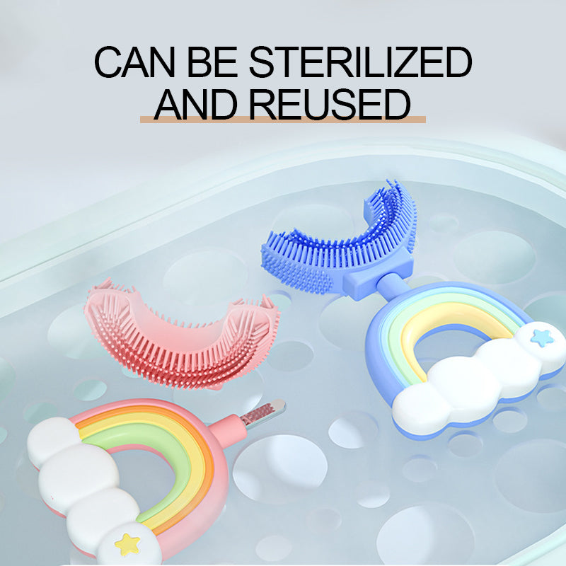 Norvo | Barne Regnbue U-formet Tannbørste