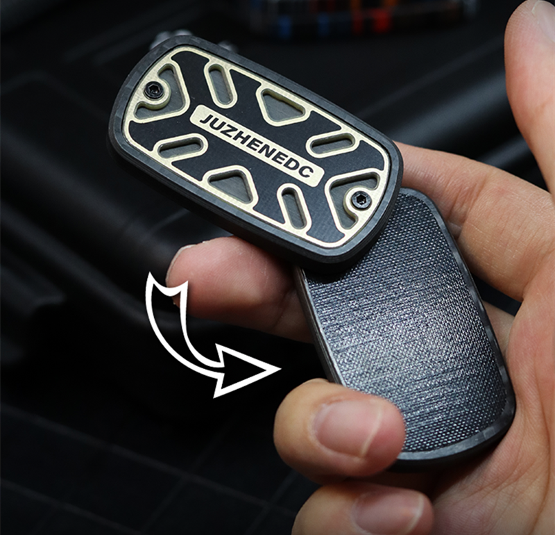 Norvo | Matrix EDC Karbonfiber Push Card Dekompresjonsleketøy