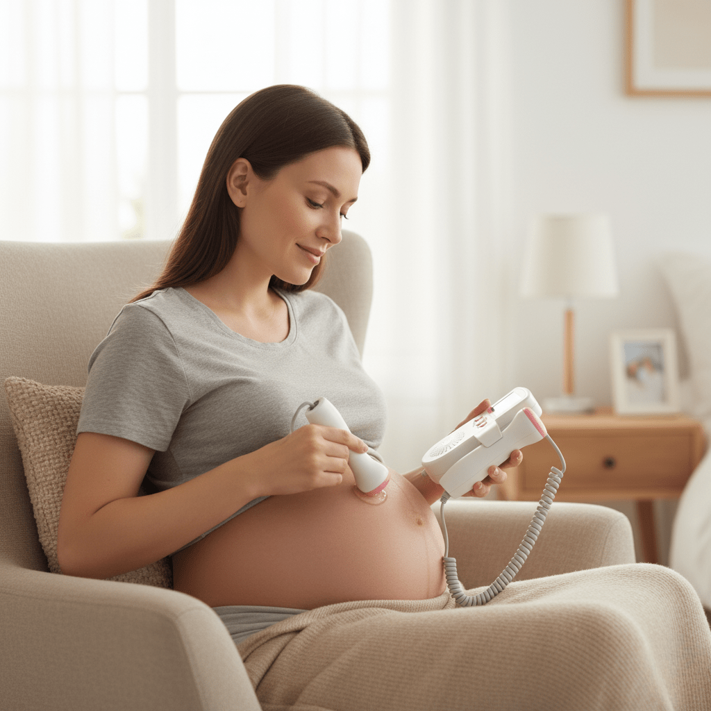 Norvo | Bærbar hjerteovervåker med LCD-skjerm for enkel overvåking