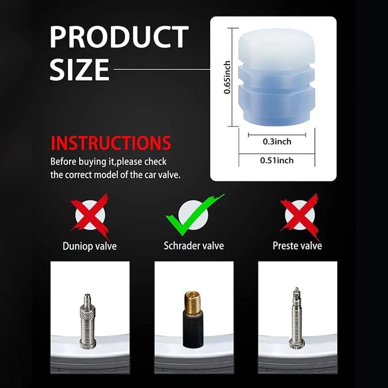 Norvo | BrightValve™ Improved Tire Visibility