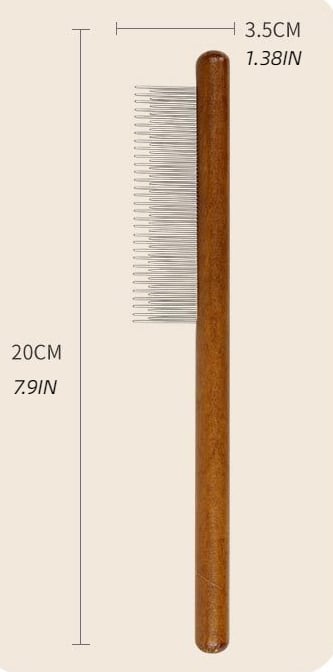 Norvo | Multifunksjonell kjæledyrhårkam for fjerning av lopper og tåre flekker