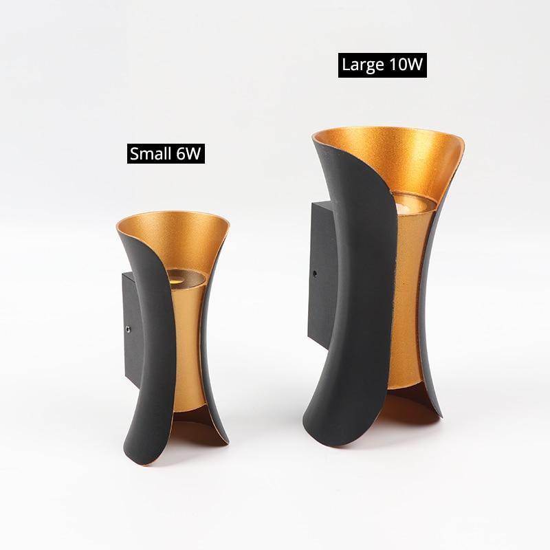 Moderne LED utendørs vegglampe - LumiEdge