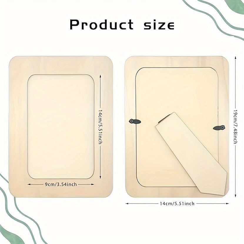 CreativeFrame – Sett med 10 DIY fotorammer Wood Norvo