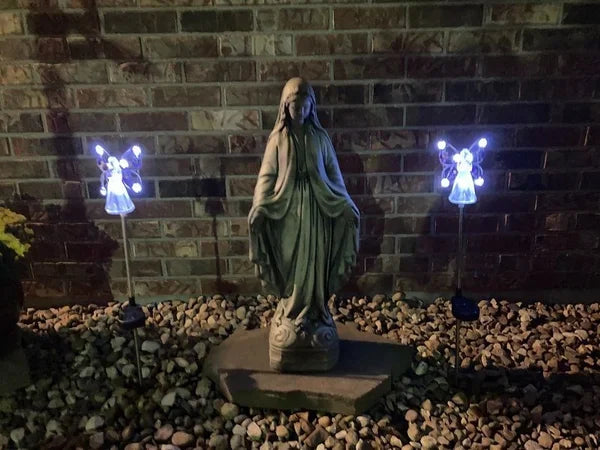 Norvo | 👼Vanntette Solar Engel-lampe