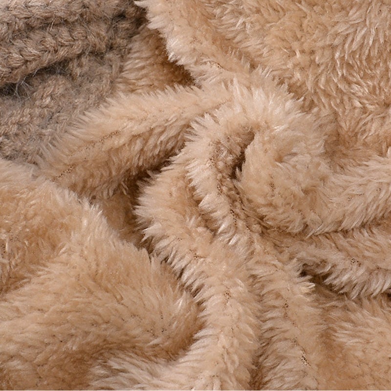 Norvo | Kvinne strikket lue i høst og vinter